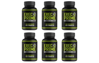 Six bottles of Erecprime capsules